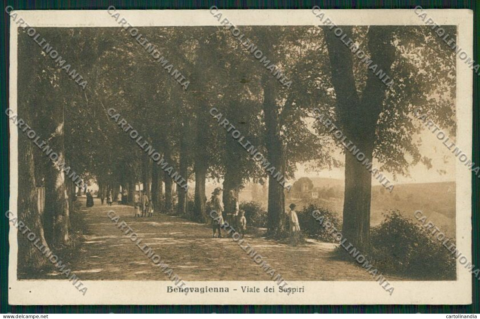 Cuneo Benevagienna cartolina EE7366