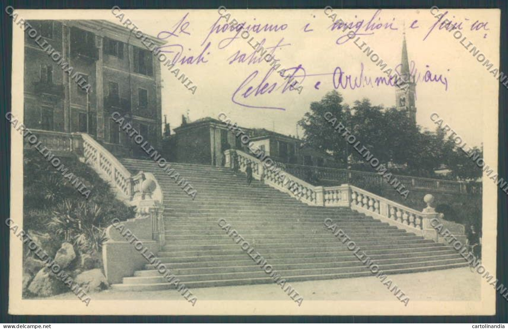 Cuneo Città cartolina ZB1936