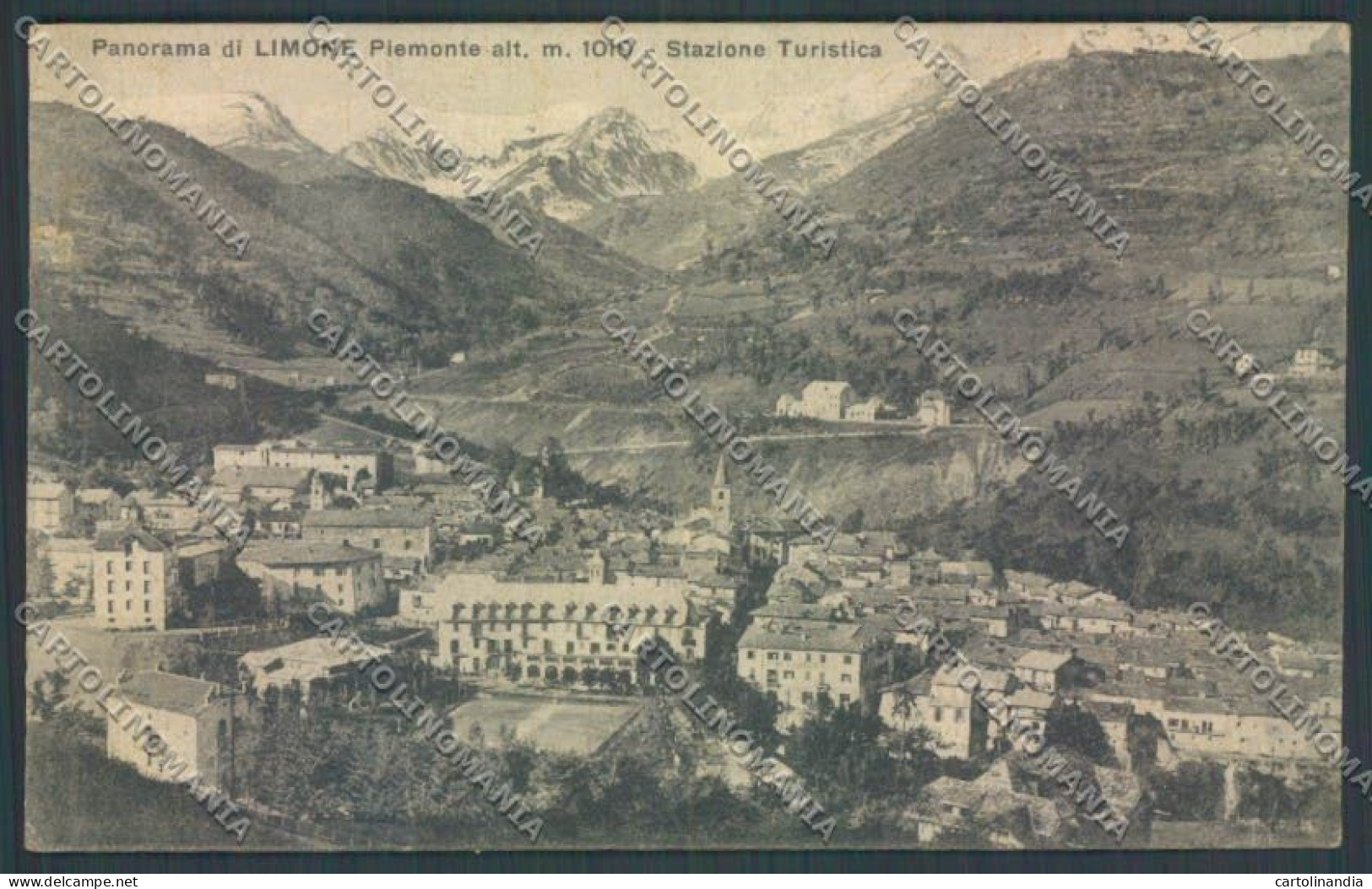 Cuneo Limone Piemonte cartolina ZB2584