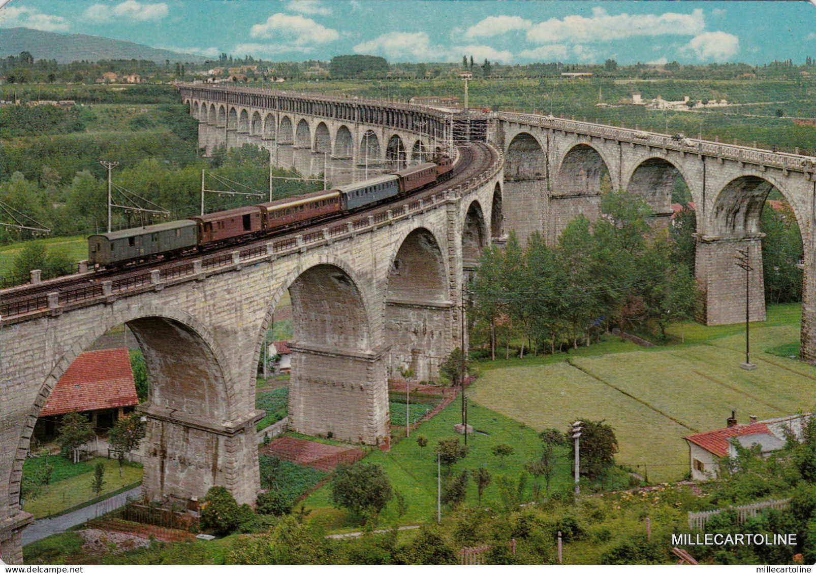 CUNEO: VIADOTTO e FERROVIA