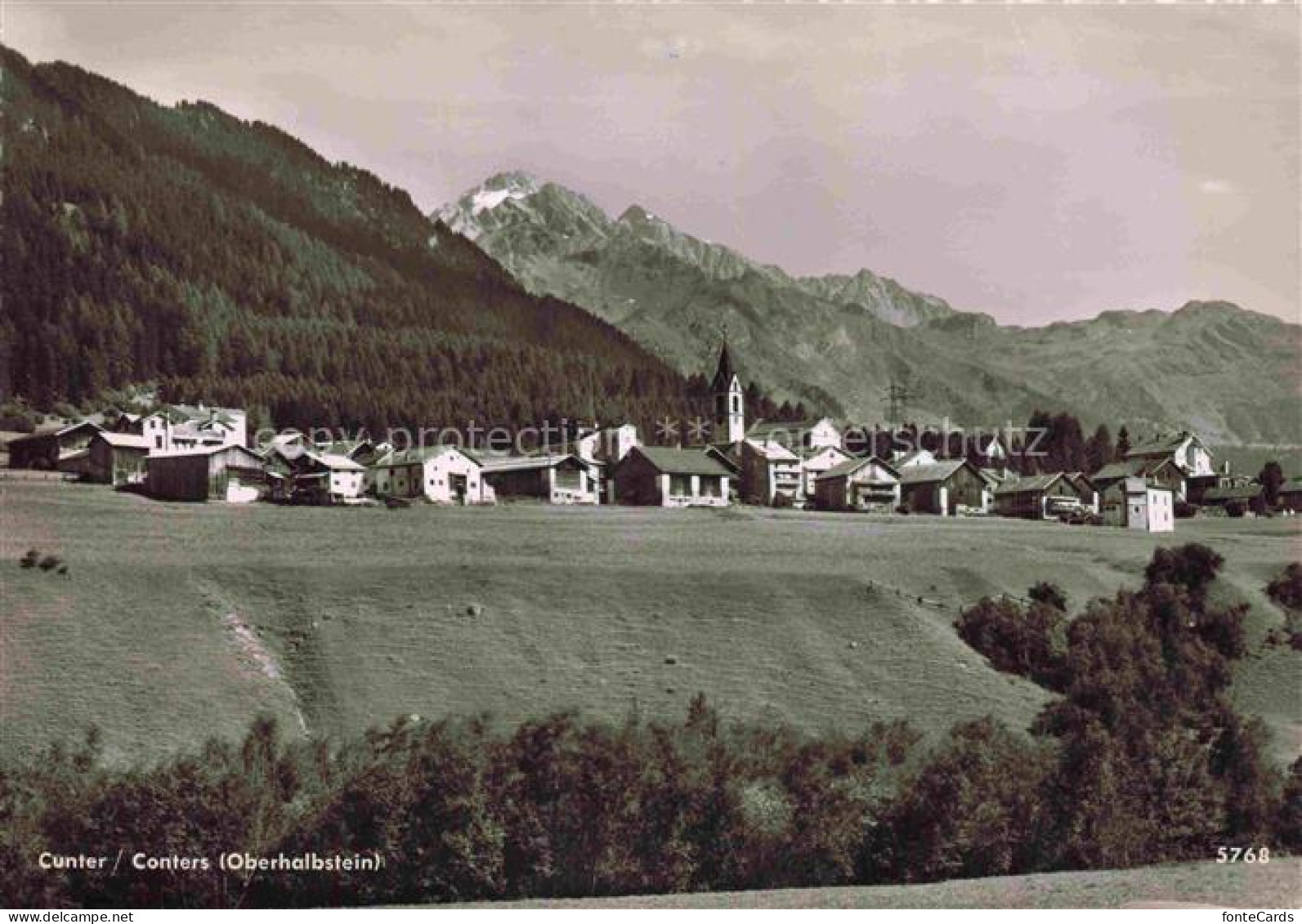 Cunter Conters Albula GR Panorama