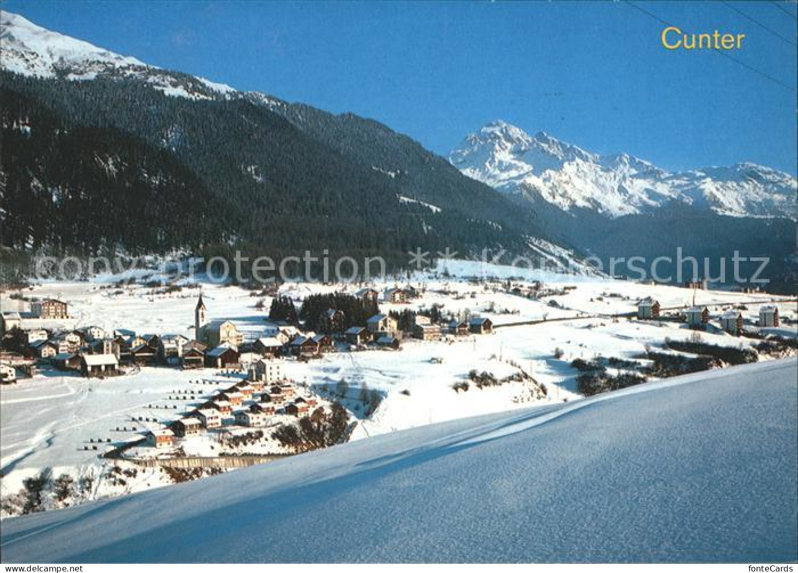 Cunter Julierstrasse Piz d Err