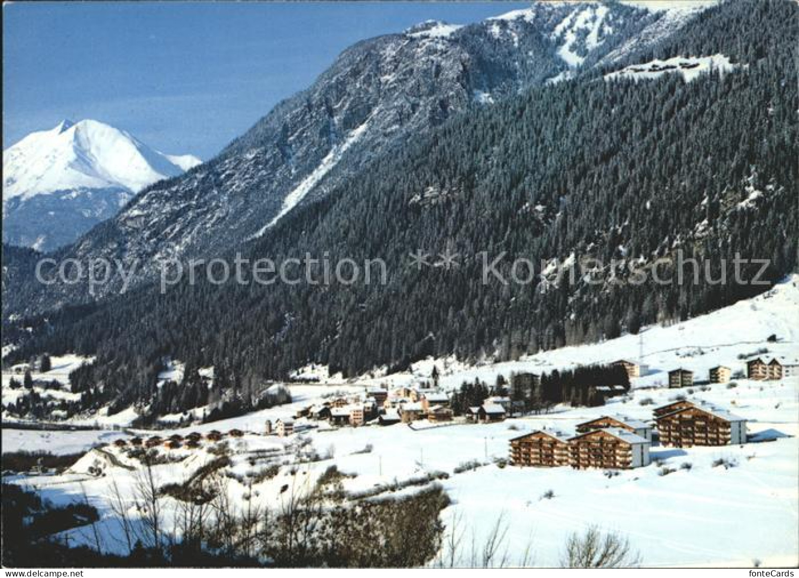Cunter Oberhalbstein mit Lenzerhorn