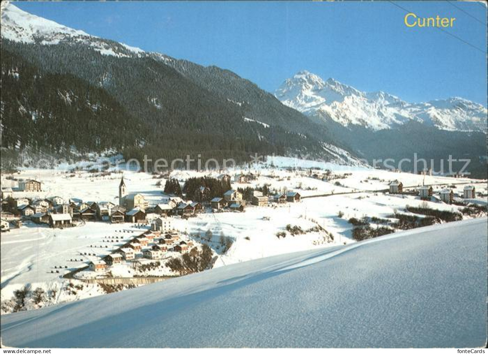 Cunter Panorama mit Piz d Err