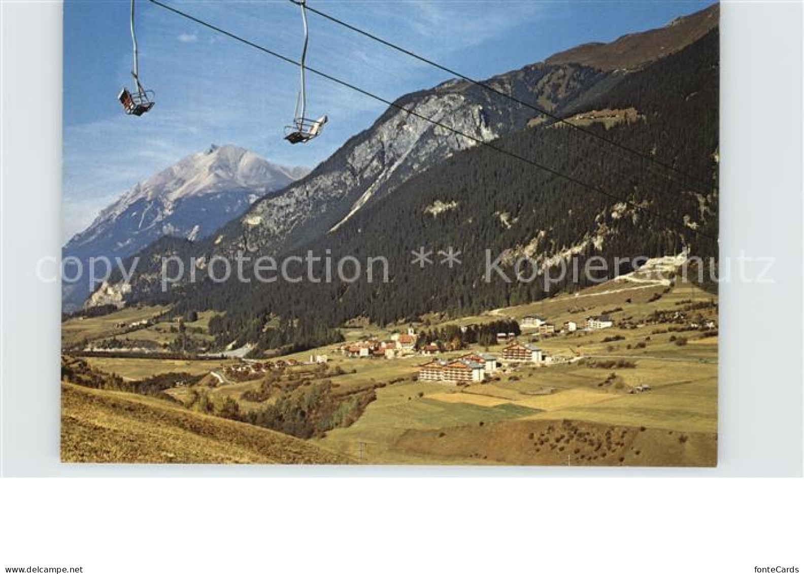 Cunter Seilbahn Oberhalbstein Lenzerhorn