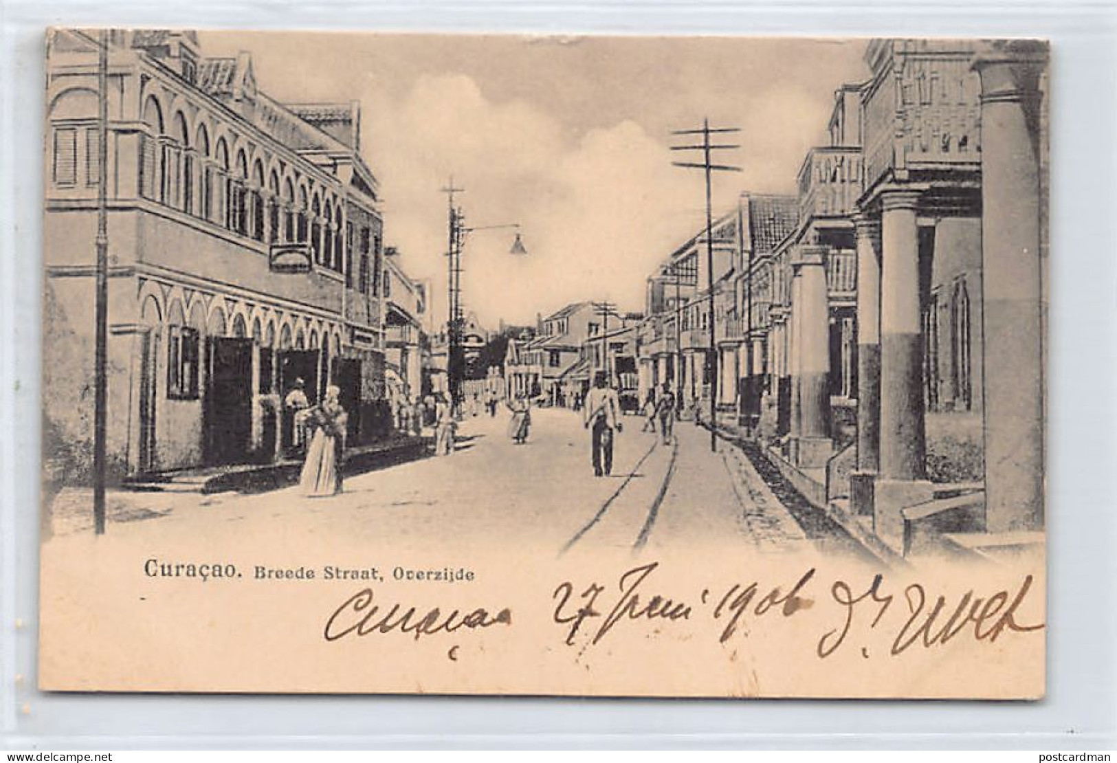 CURAÇAO - Breede Straat, Overzijde - Publ. unknown