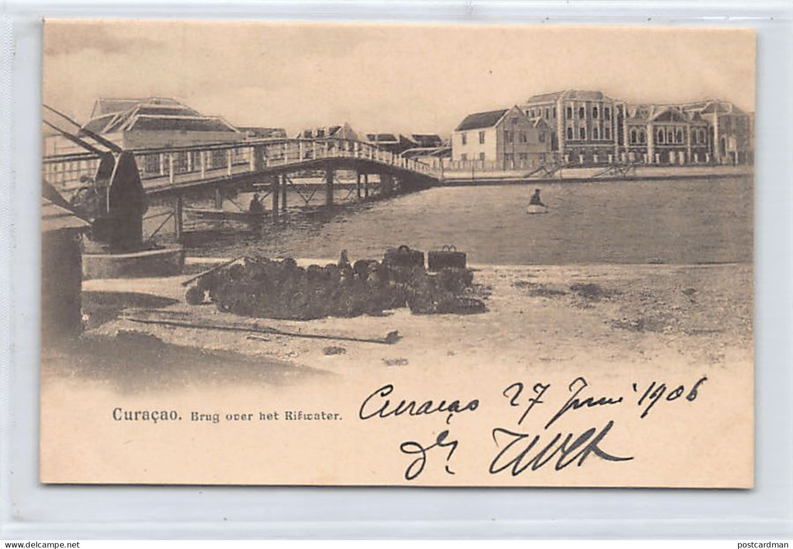 CURAÇAO - Brug over het Rifwater - Publ. unknown