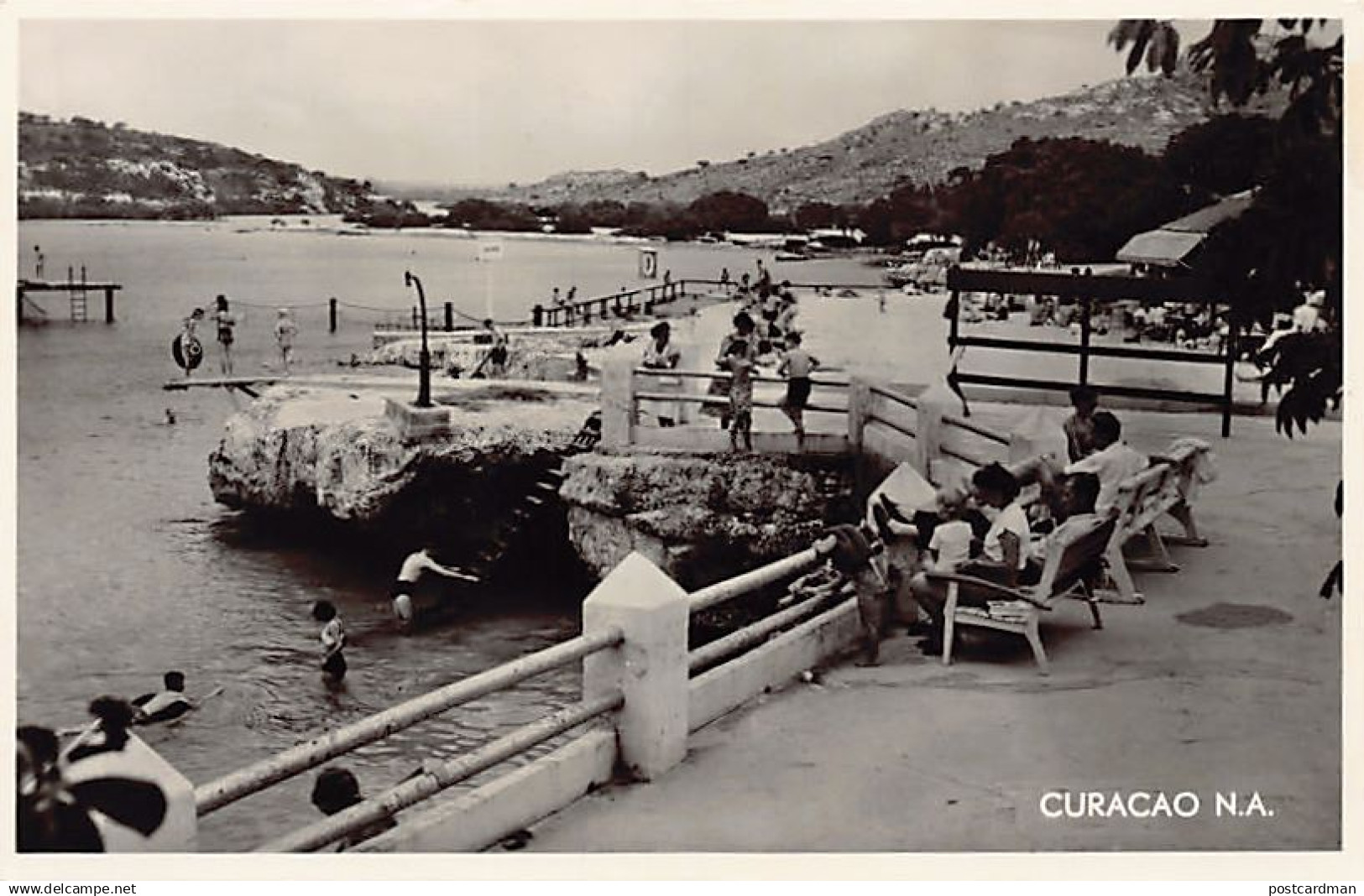 Curaçao - Piscadera Bay Beach - Publ. Boekhandel Salas