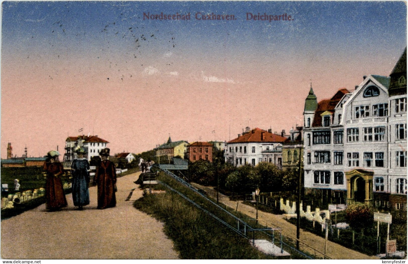 Cuxhaven - Deichpartie