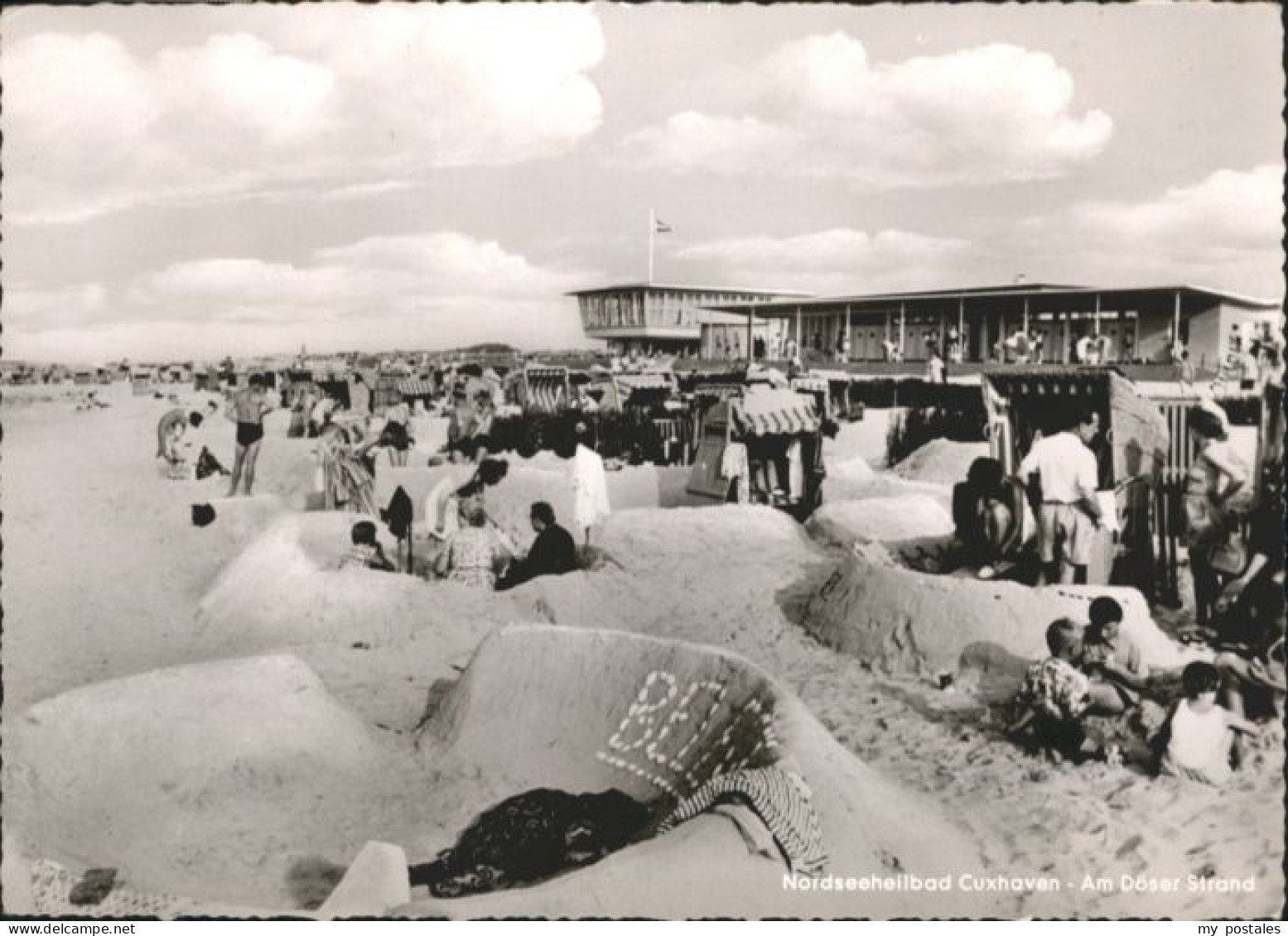 Cuxhaven Nordseebad Cuxhaven Doeser Strand
