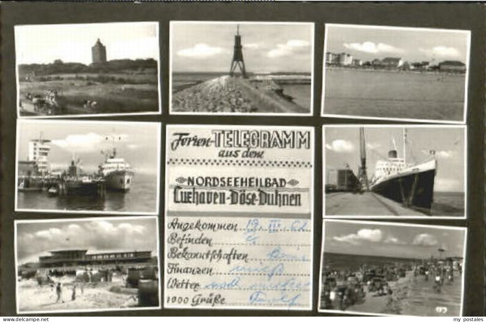 Cuxhaven Nordseebad Cuxhaven  o 1962