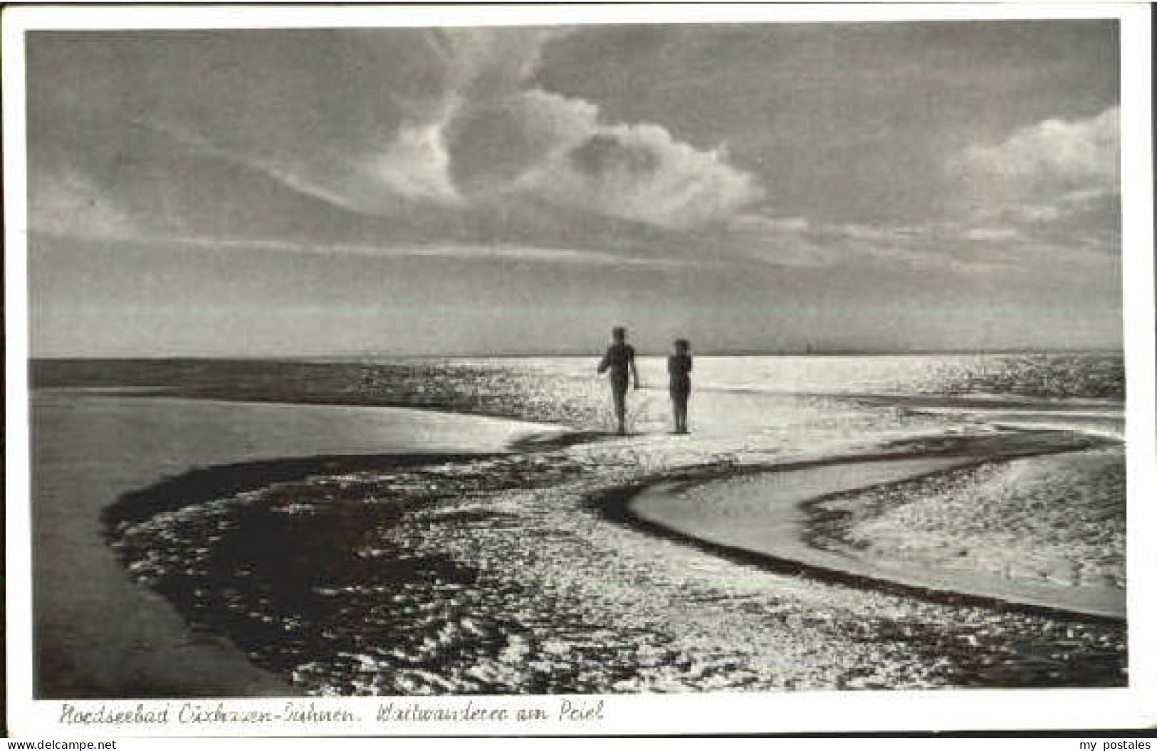 Cuxhaven Nordseebad Cuxhaven  x 1954