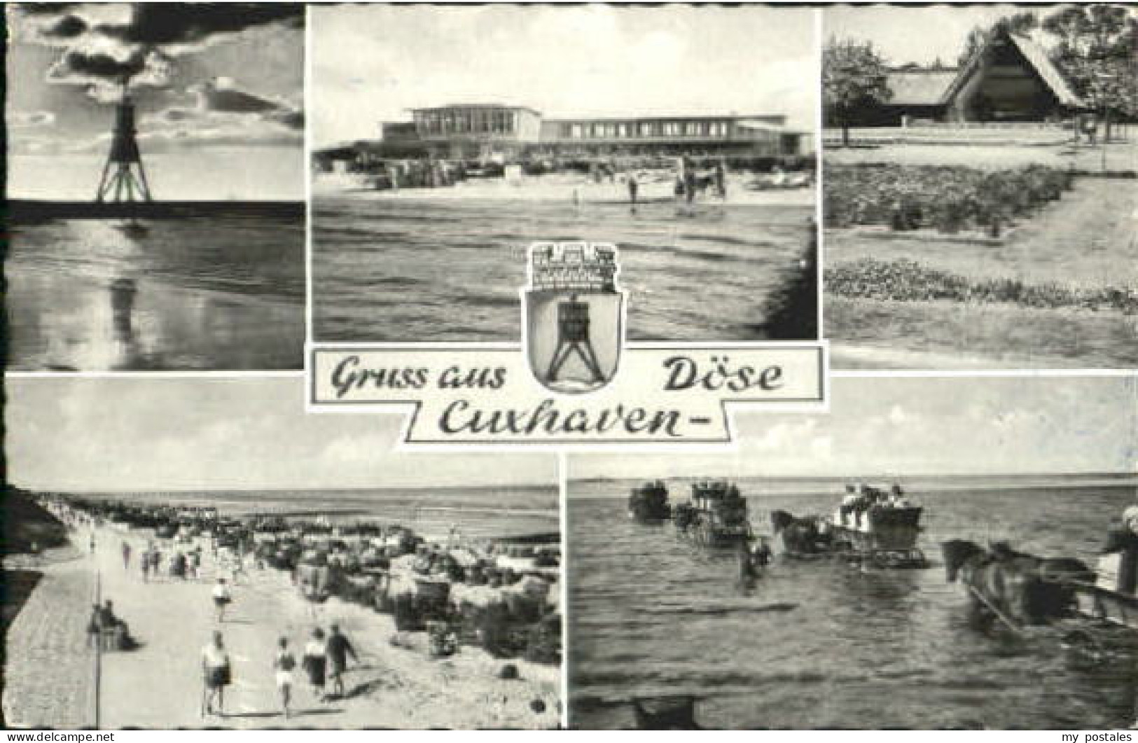 Cuxhaven Nordseebad Cuxhaven  x 1959