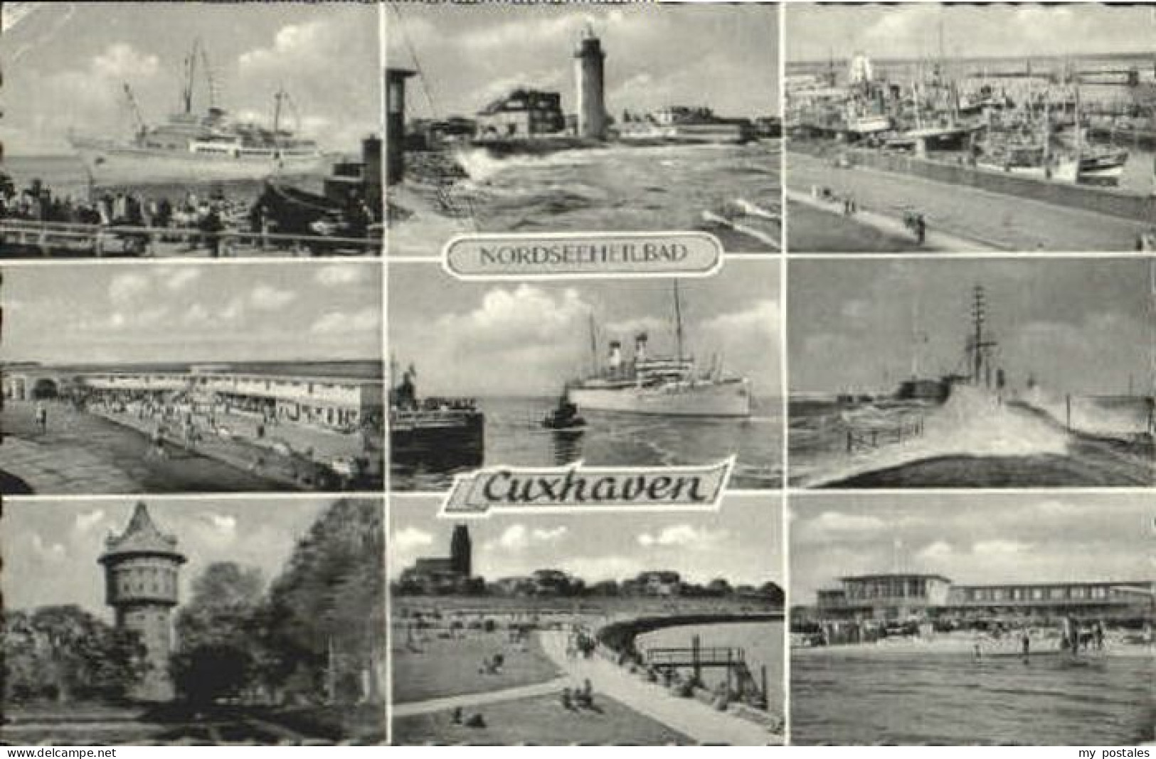 Cuxhaven Nordseebad Cuxhaven  x 1961
