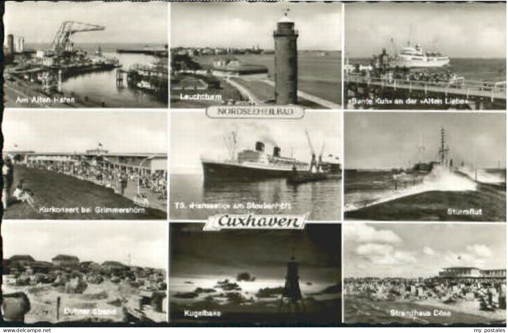 Cuxhaven Nordseebad Cuxhaven  x 1961