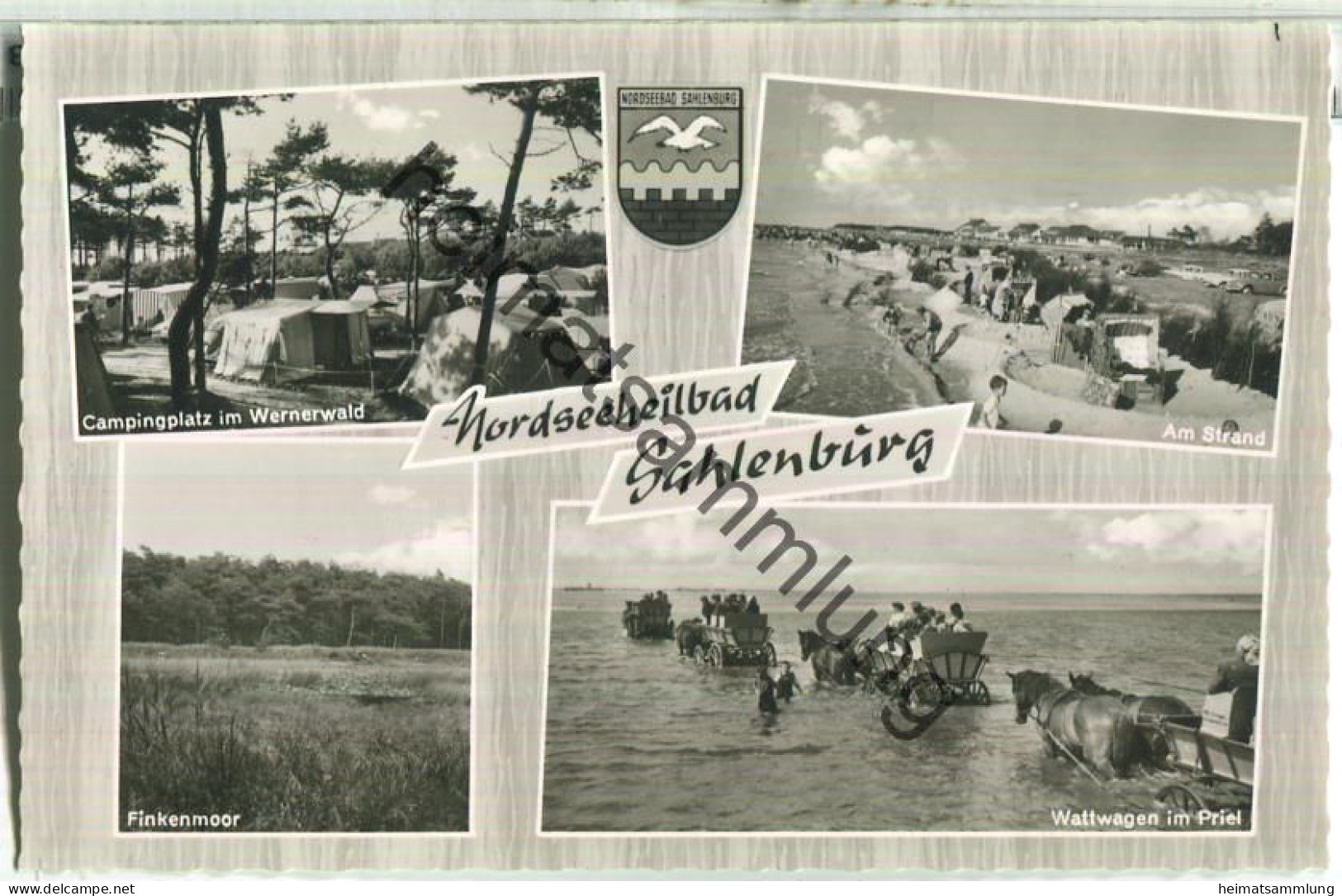 Cuxhaven-Sahlenburg - Wernerwald - Verlag Otto Schulze Cuxhaven