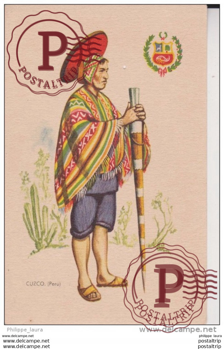 CUZCO. PERÚ. TRAJE TÍPICO DE PERÚ
