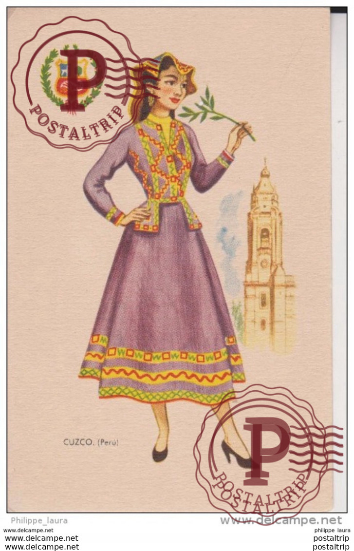 CUZCO. PERÚ. TRAJE TÍPICO DE PERÚ