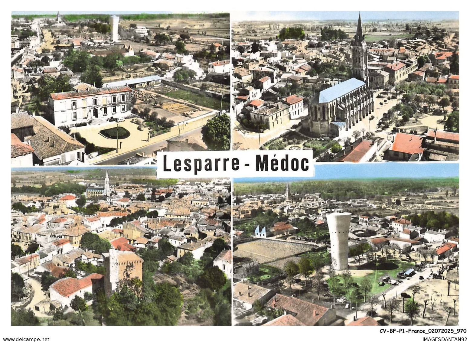 CV-BFP1-0486-33 - LESPARRE-MEDOC - Diverses vue