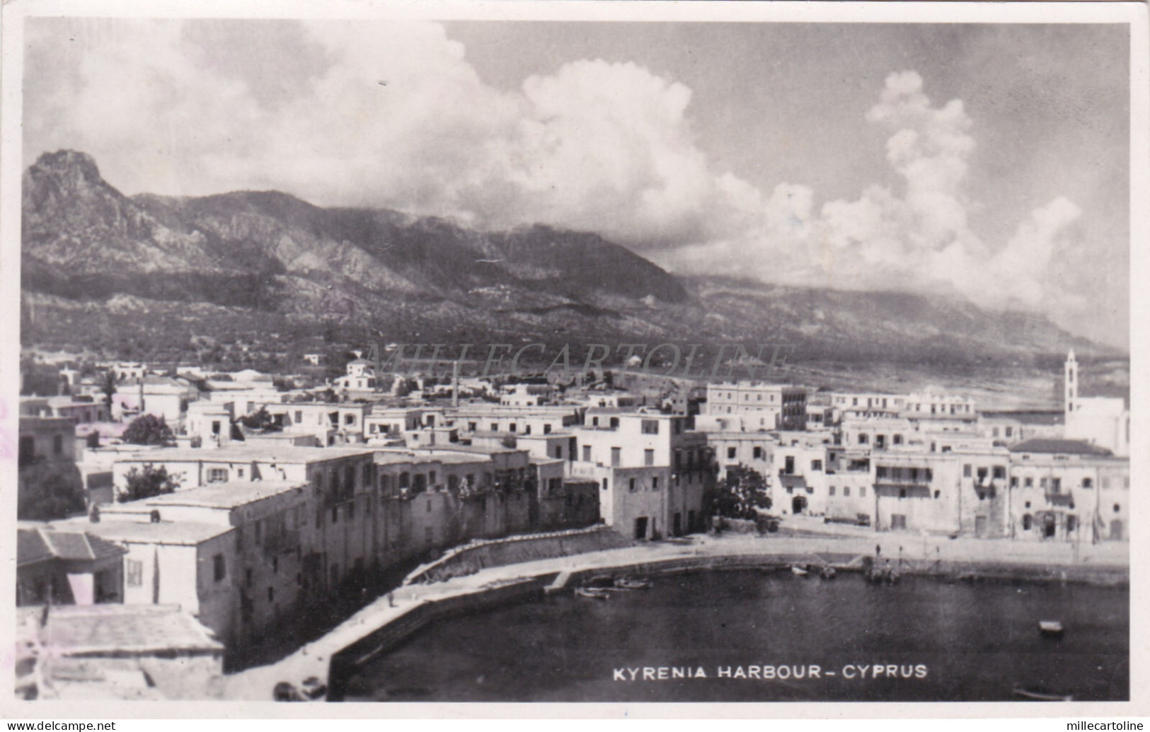 CYPRUS - Kyrenia Harbour, Photo Postcard