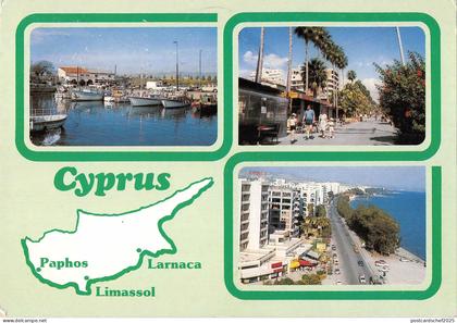 B108838 Cyprus Zypern Harbour Boats Bateaux Port Promenade Hotel