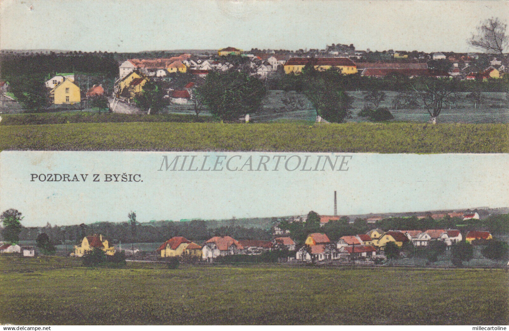 CZECH REPUBLIC - Pozdrav z Bysic 1932