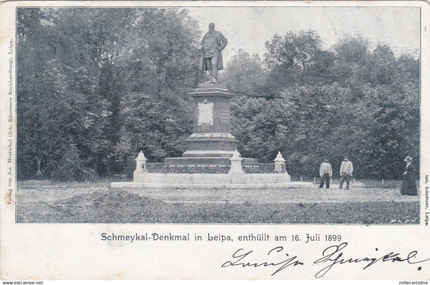 CZECH REPUBLIC - Schmeykal-Denkmal in Leipa