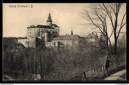 AK Friedland / Frydlant, Schloss Friedland