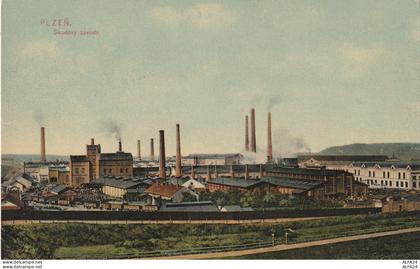 CARTOLINA PLZEN REPUBBLICA CECA (XP358