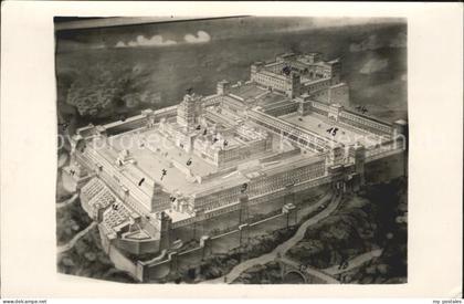 Tschechische Republik Burg Modell