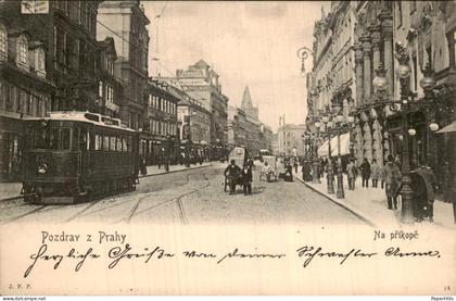 Tsjechië Czech Republic - Prag Praag Prague - Tram