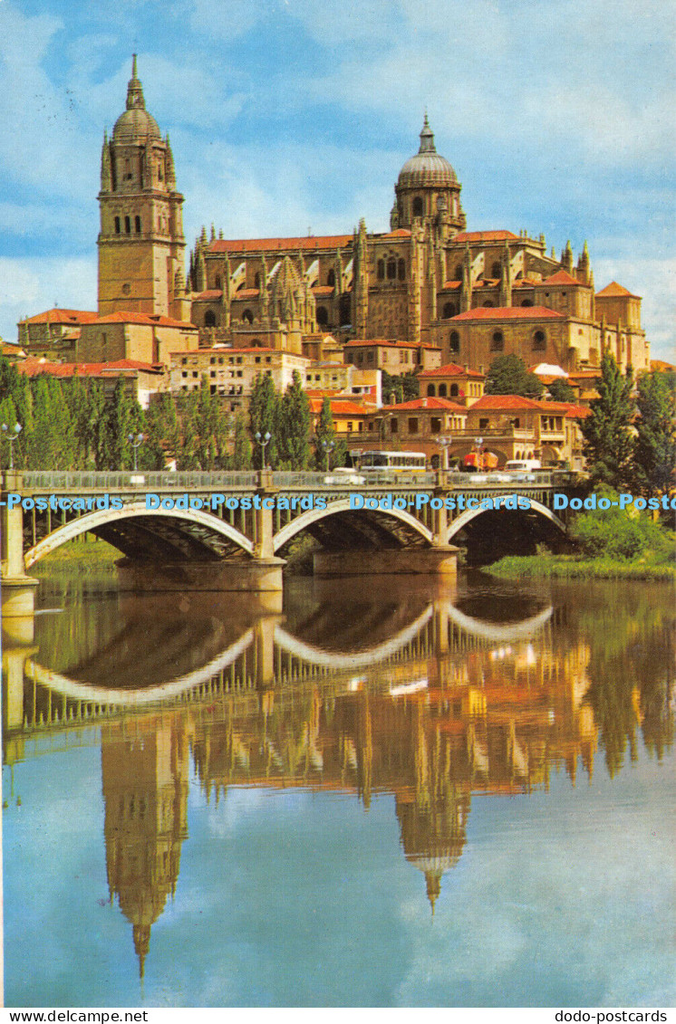 D001879 Salamanca. Catedral y Rio Tormes. Cervantes
