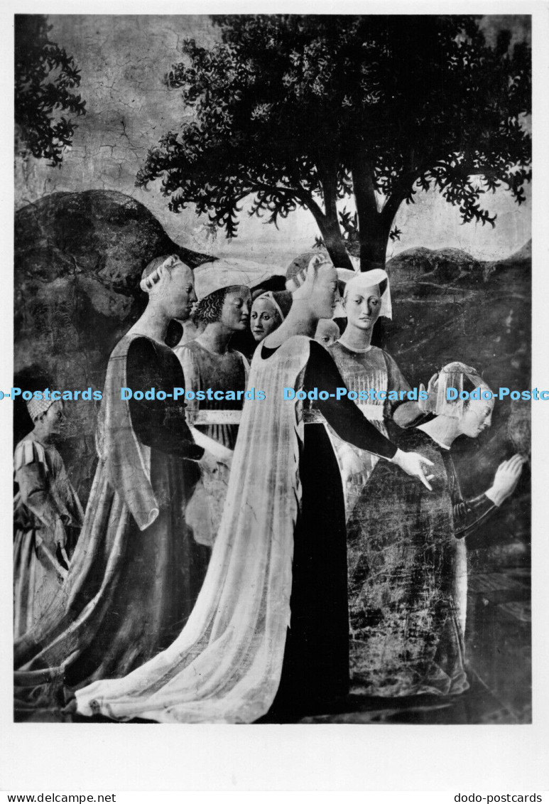 D002481 Arezzo. Chiesa di S. Francesco. Coro. La Regina Saba in adorazione del L