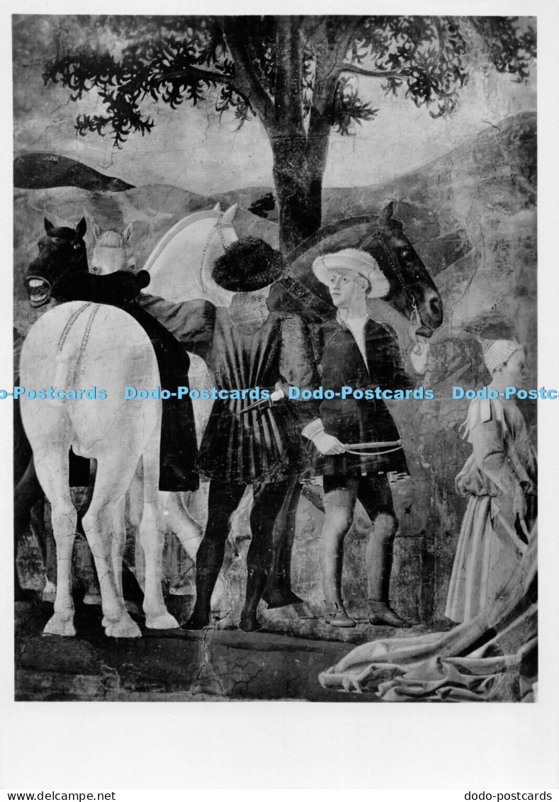 D002482 Arezzo. Chiesa di S. Francesco. La Regina Saba in adorazione del Legno.