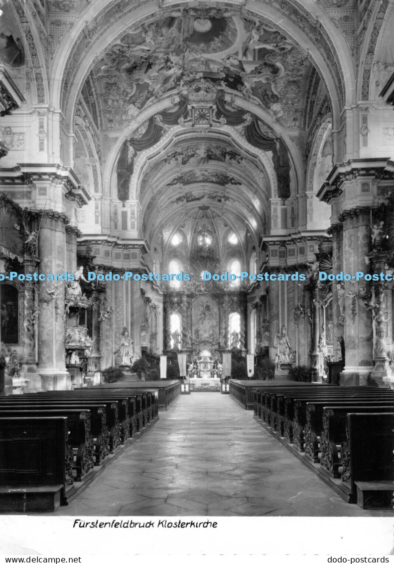 D009510 Furstenfeldbruck Klosterkirche. Waicher. Verlag. Munchen. 1959