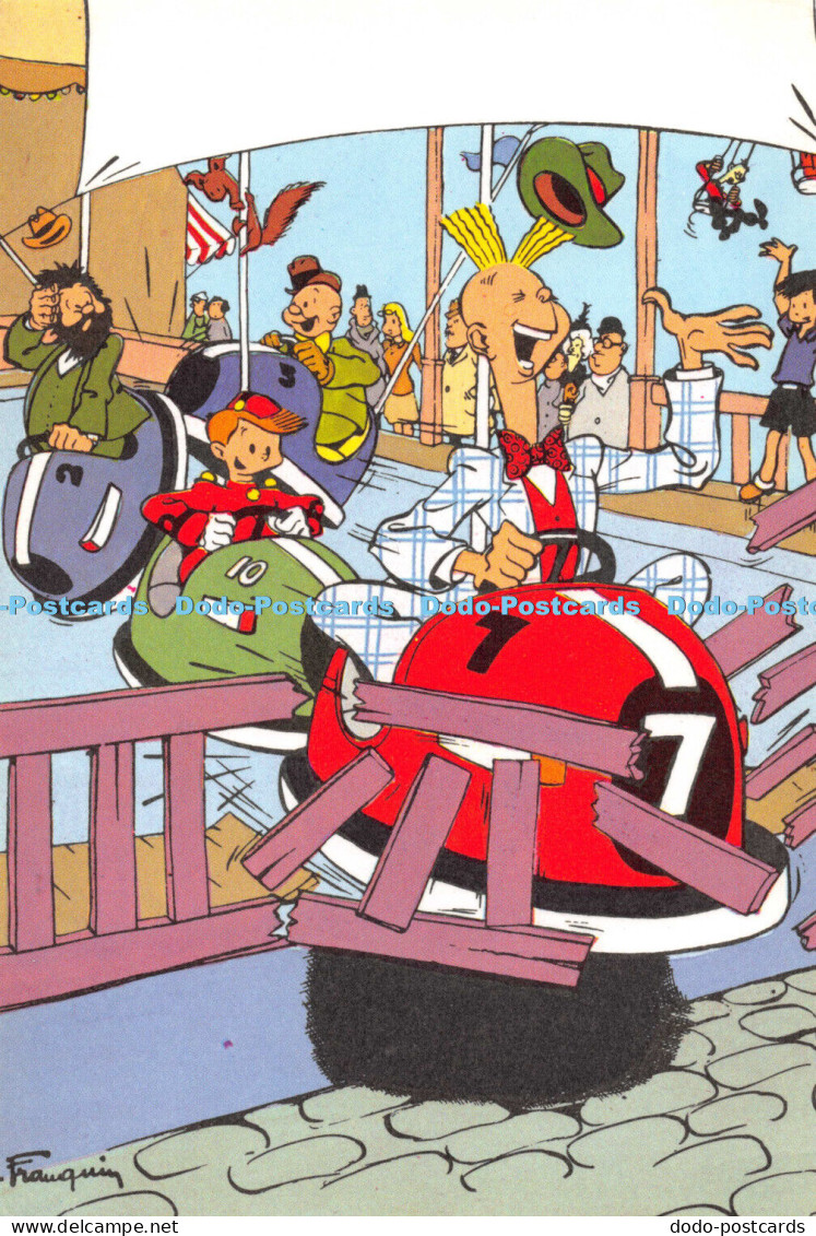 D009541 Lepoque. Churchill. Journal. Andre Franquin. Spirou. 1985