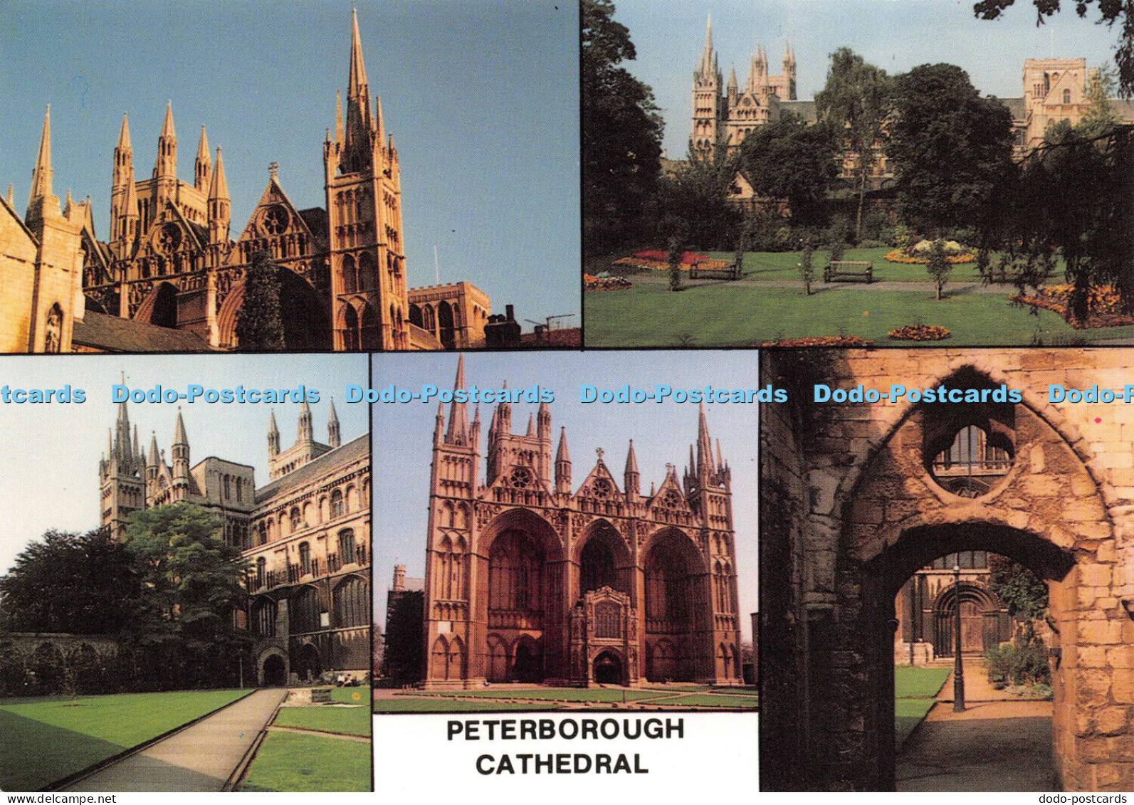 D011962 Peterborough Cathedral. Multi view