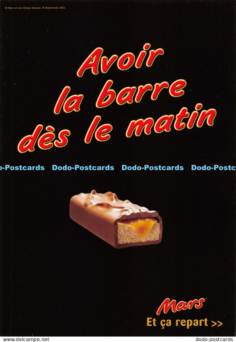 D012809 Avoir la Barre des le Matin Mars