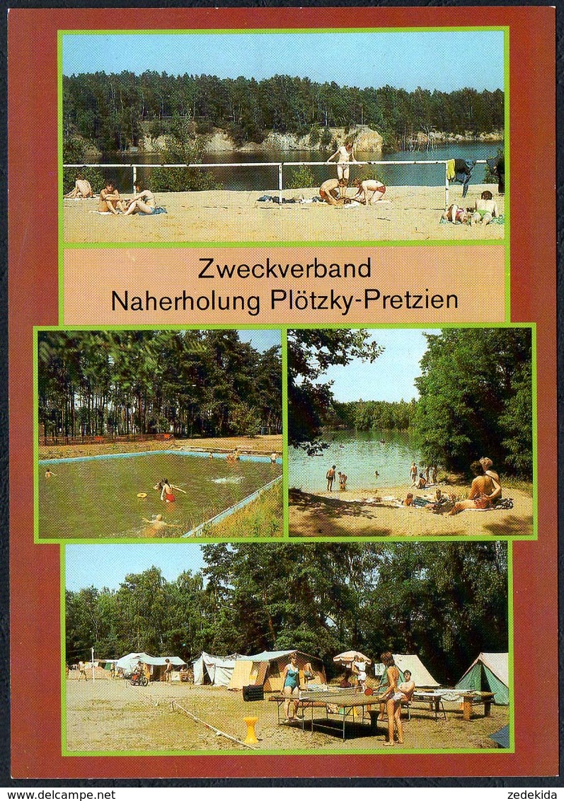 D0318 - TOP Plötzky Pretzien Zeltplatz - Bild und Heimat Reichenbach