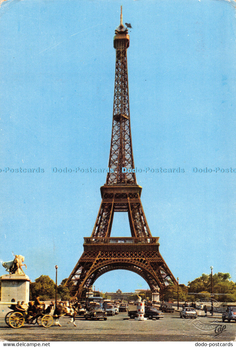 D032426 Paris. Merveille du Monde. Speciale de La Tour Eiffel. Ektacap. 1968