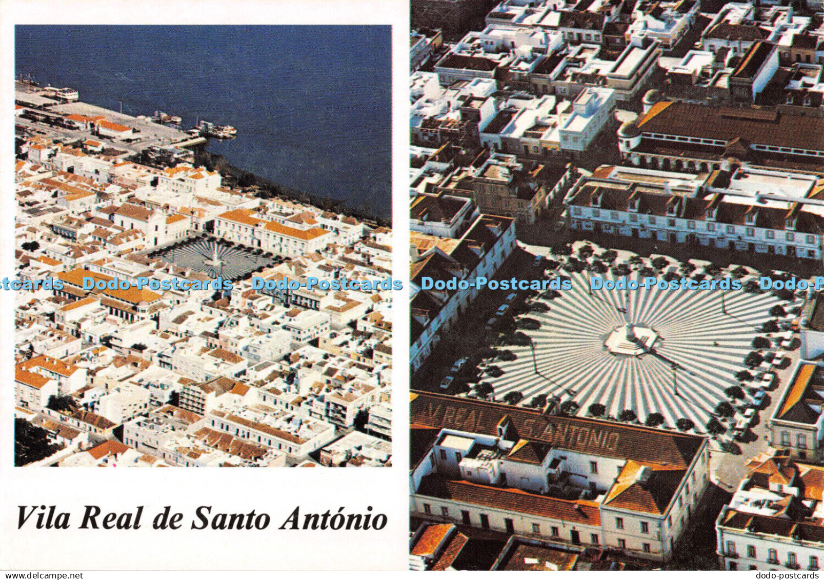 D033634 Vila Real de Santo Antonio. Algarve. 1293. Foto Vista. Multi View