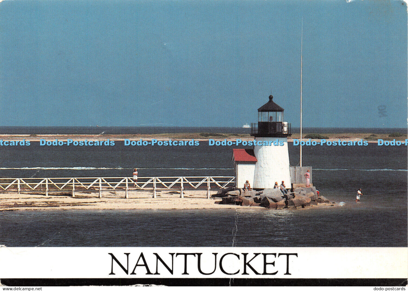 D040210 Nantucket. Brant Point Lighthouses. Terry Pommett