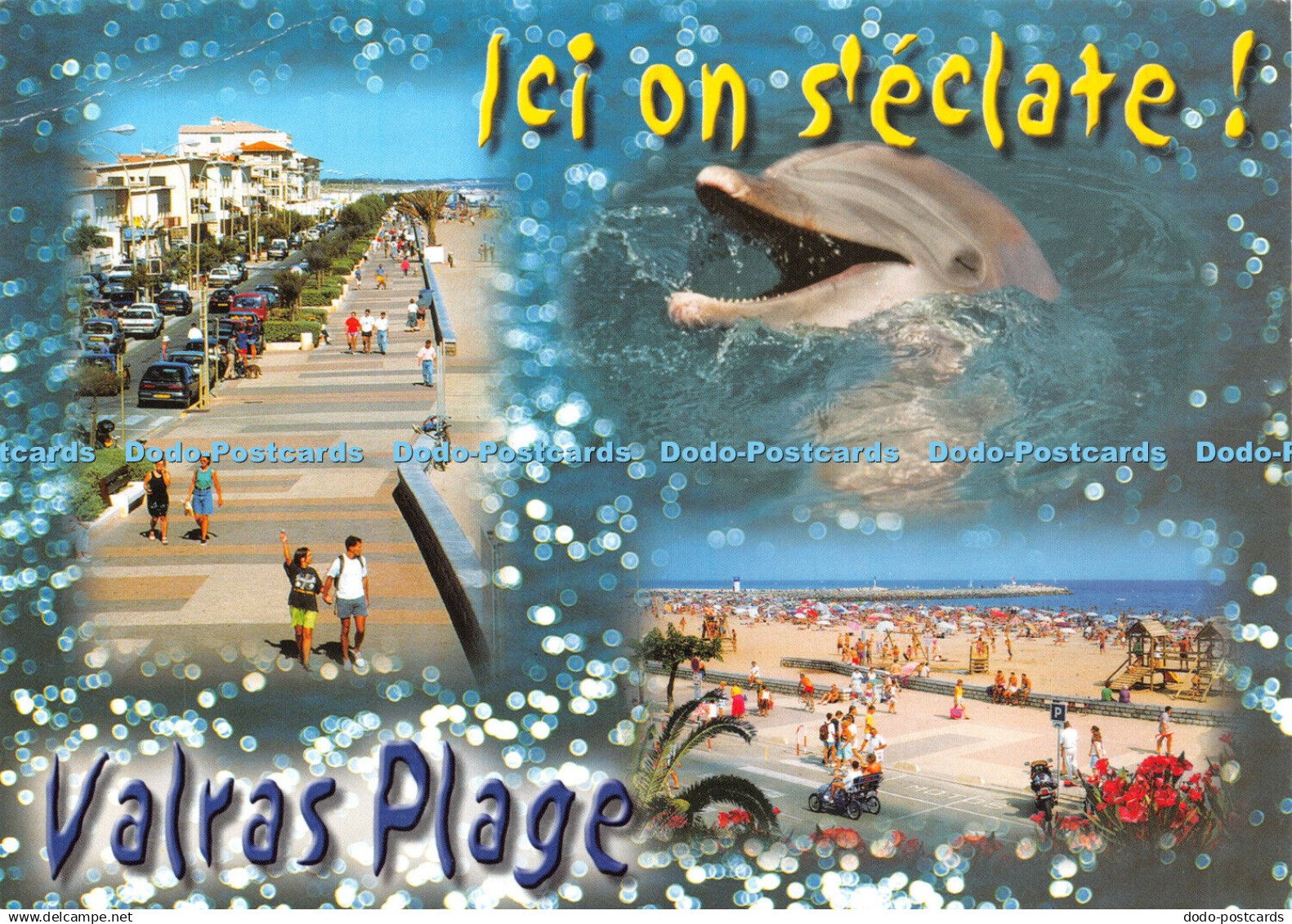 D041181 Valras Plage. Station Balneaire de la Mediterranee. La Station. Larrey.