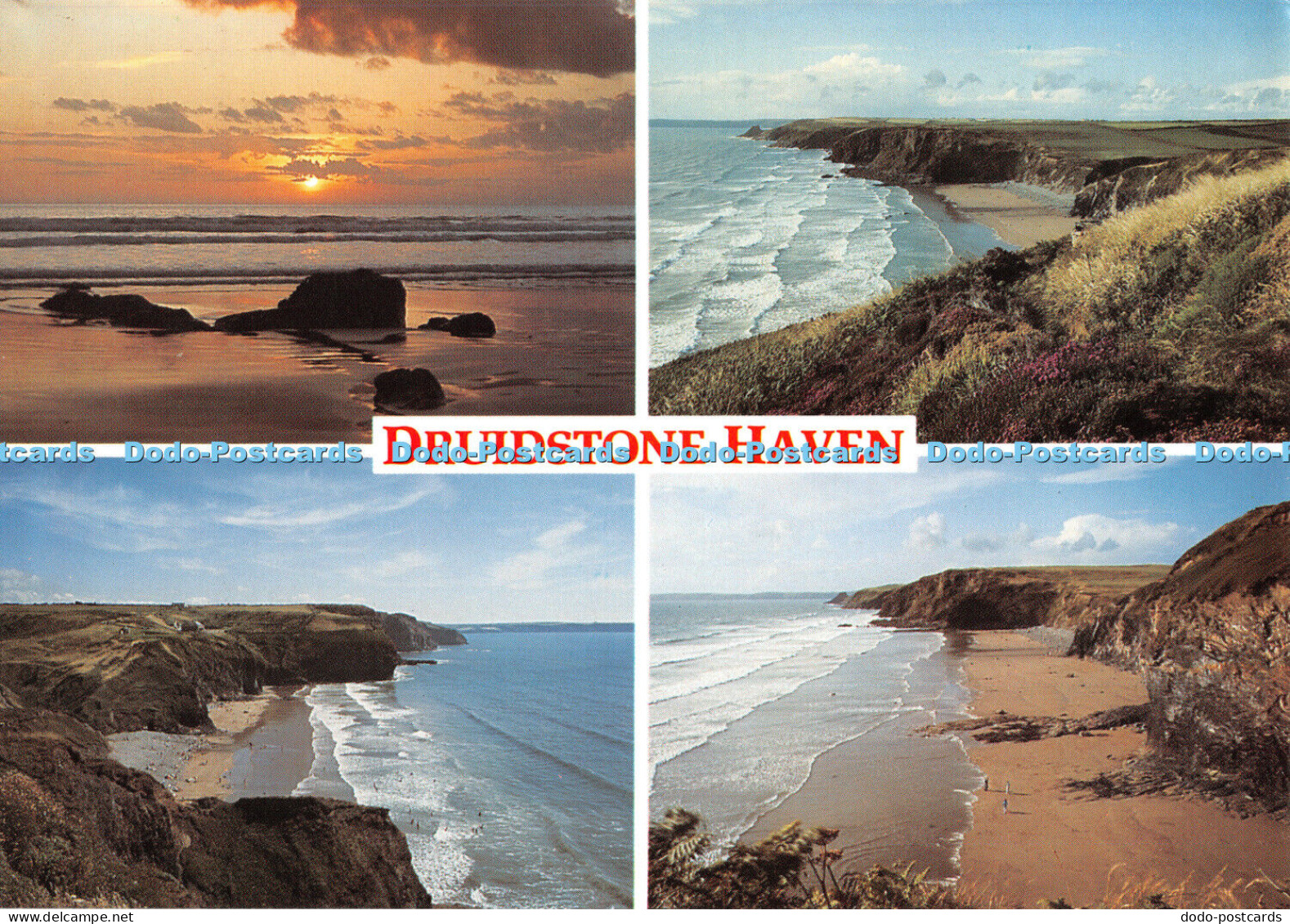 D051315 Druidstone Haven. Pembrokeshire. Pembrokeshire Eye Postcards. Multi View