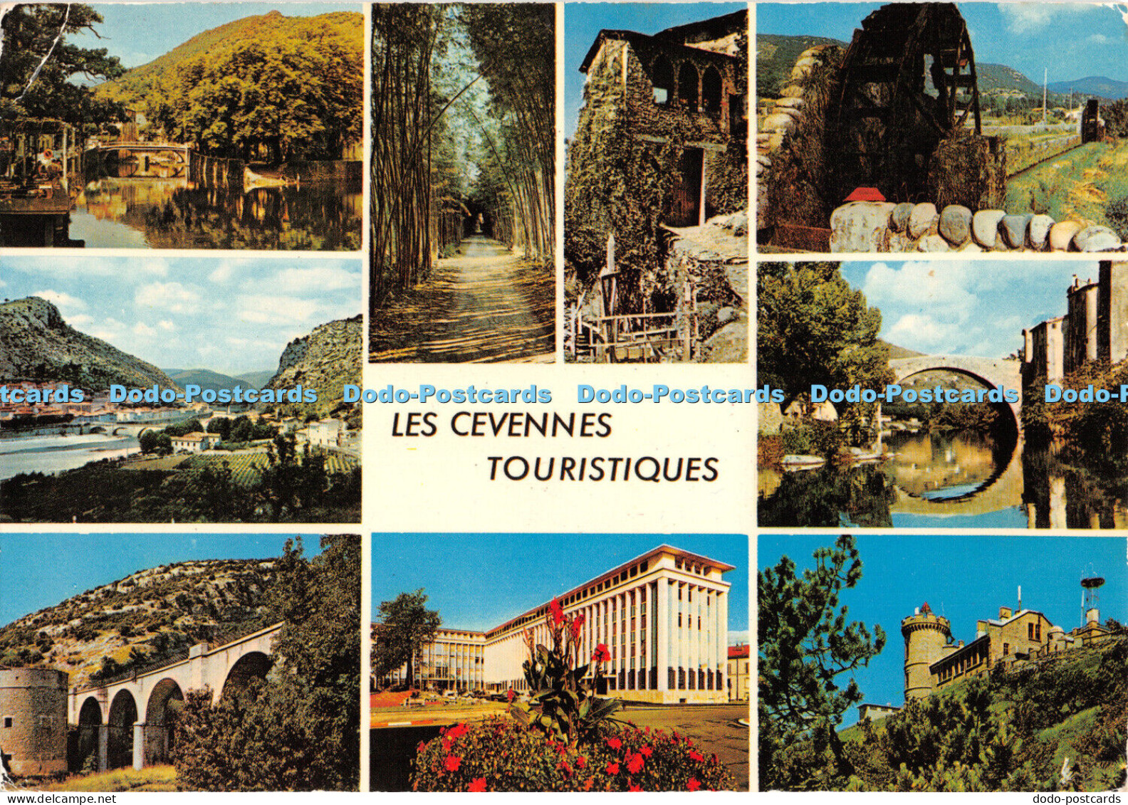 D054238 Les Cevennes Touristiques. Valleraugue Mas. Cevennol. Bambous. S. L. Lyo