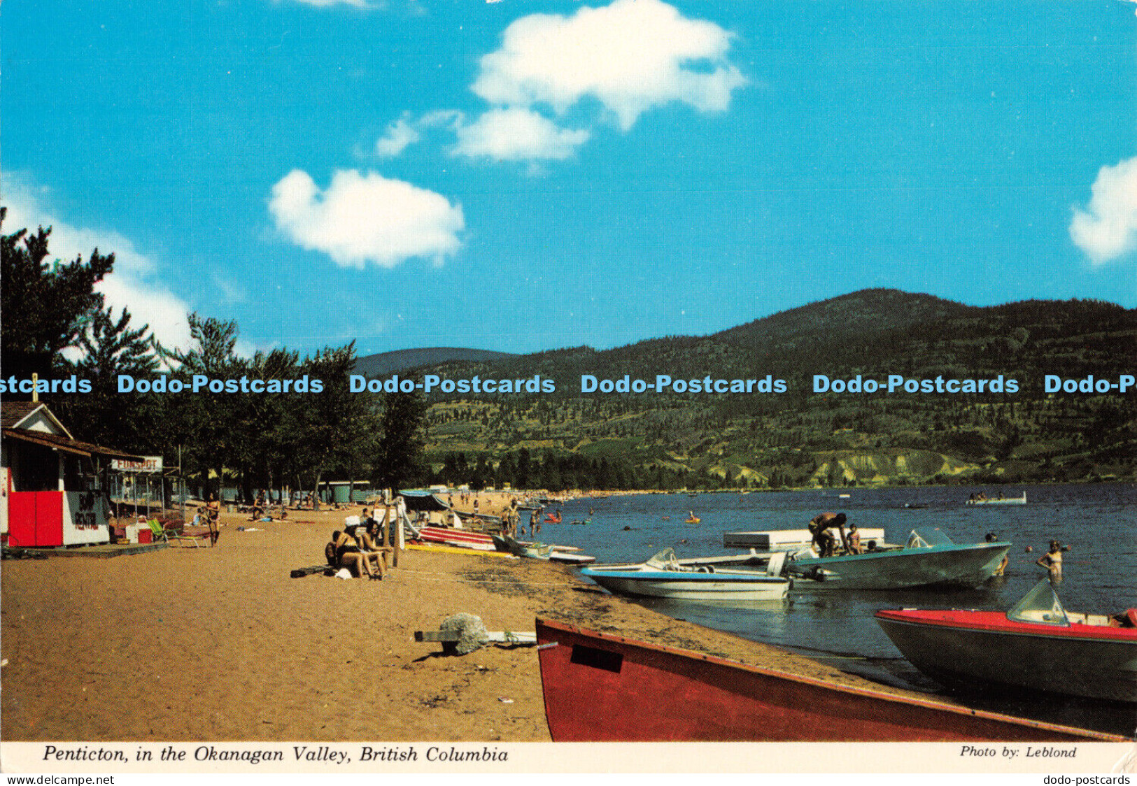 D055185 Penticton in the Okanagan Valley British Columbia. Leblond. Alex Wilson