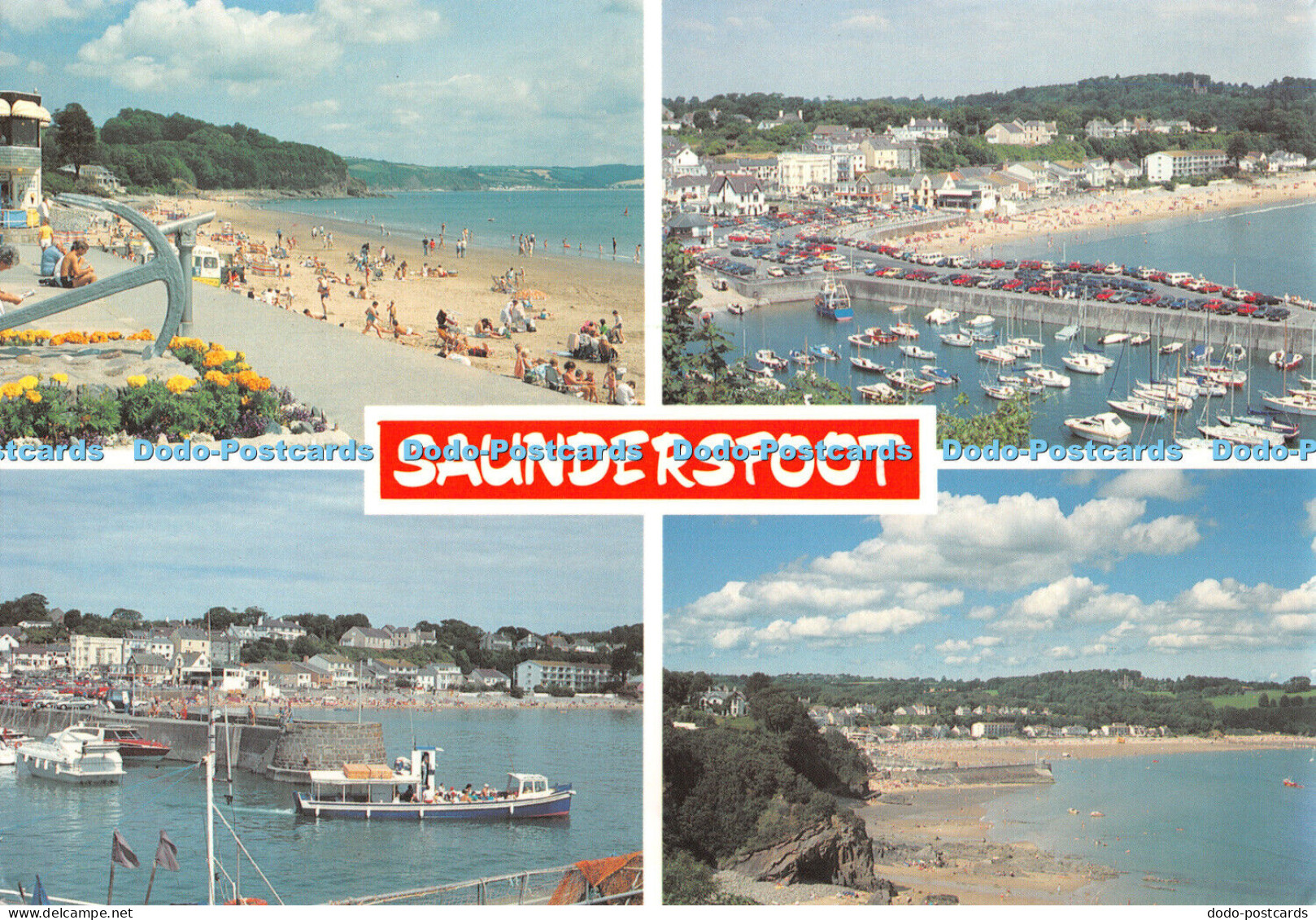 D057110 Sundersfoot. Pembrokeshire. Pembrokeshire Eye Postcards. Haven Colourpri