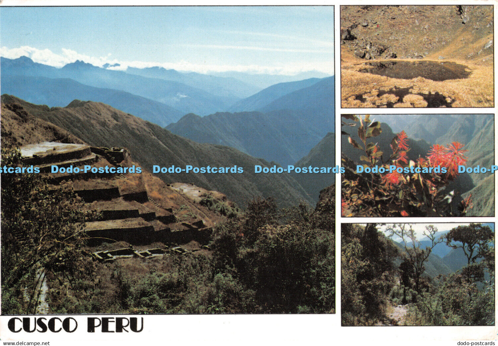 D059140 Cusco Peru. Fatto Peru un Pais Que Trabaja. Multi View