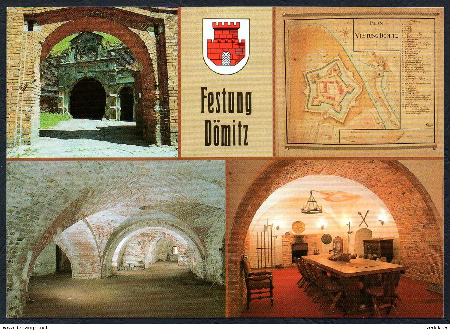 D0606 - TOP Dömitz Museum - Bild und Heimat Reichenbach Qualitätskarte