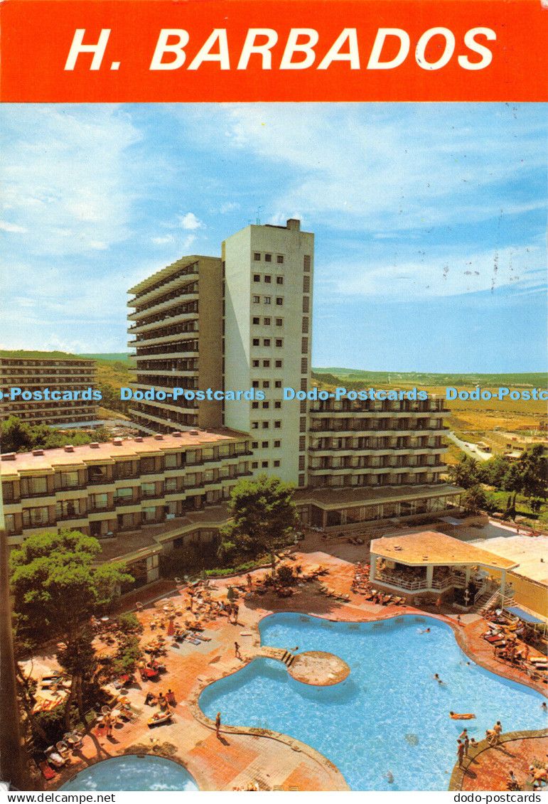 D062899 H. Barbados. No. 1.715. Hotel Barbados. Magaluf. Mallorca. Fotoperator